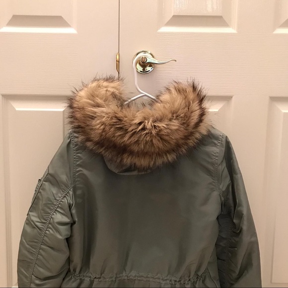 Abercrombie & Fitch Shiny Nylon Parka - Picture 6 of 8